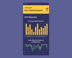 Oakpark Security Converse app dashboard on a mobile device